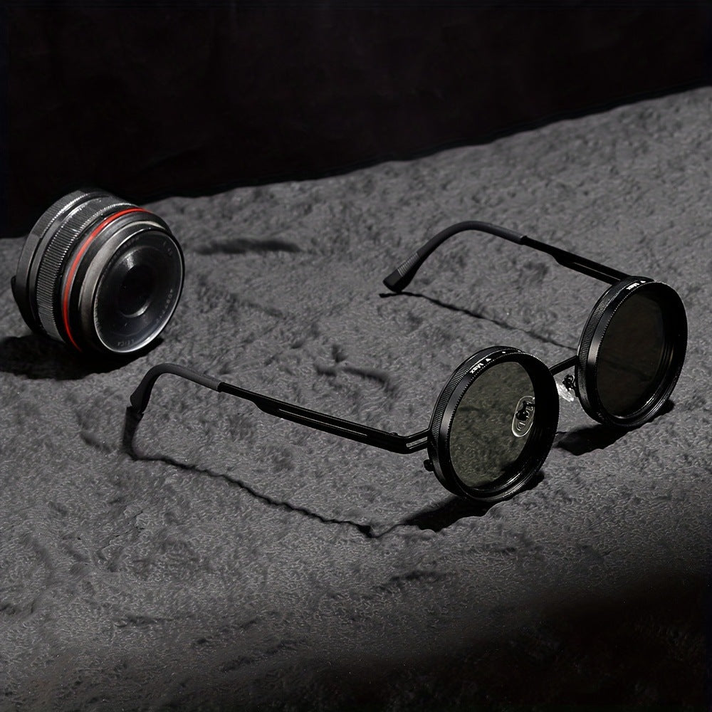 9-Level Adjustable Polarized Sunglasses – Punk Style Fishing & Outdoor Eyewear