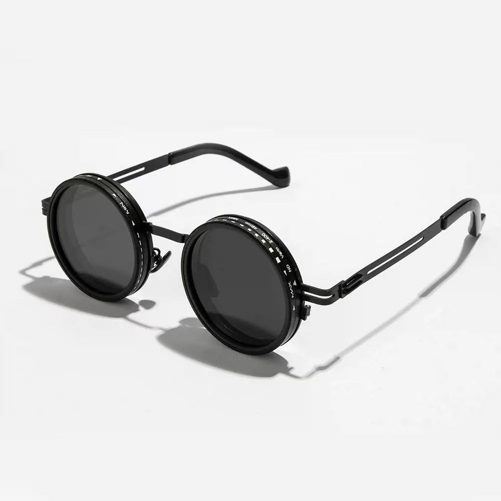 9-Level Adjustable Polarized Sunglasses – Punk Style Fishing & Outdoor Eyewear