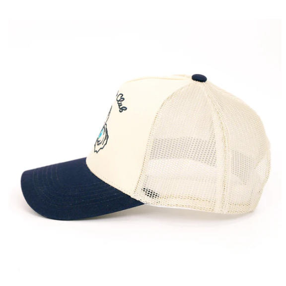 Embroidery Oyster Breathable Cap