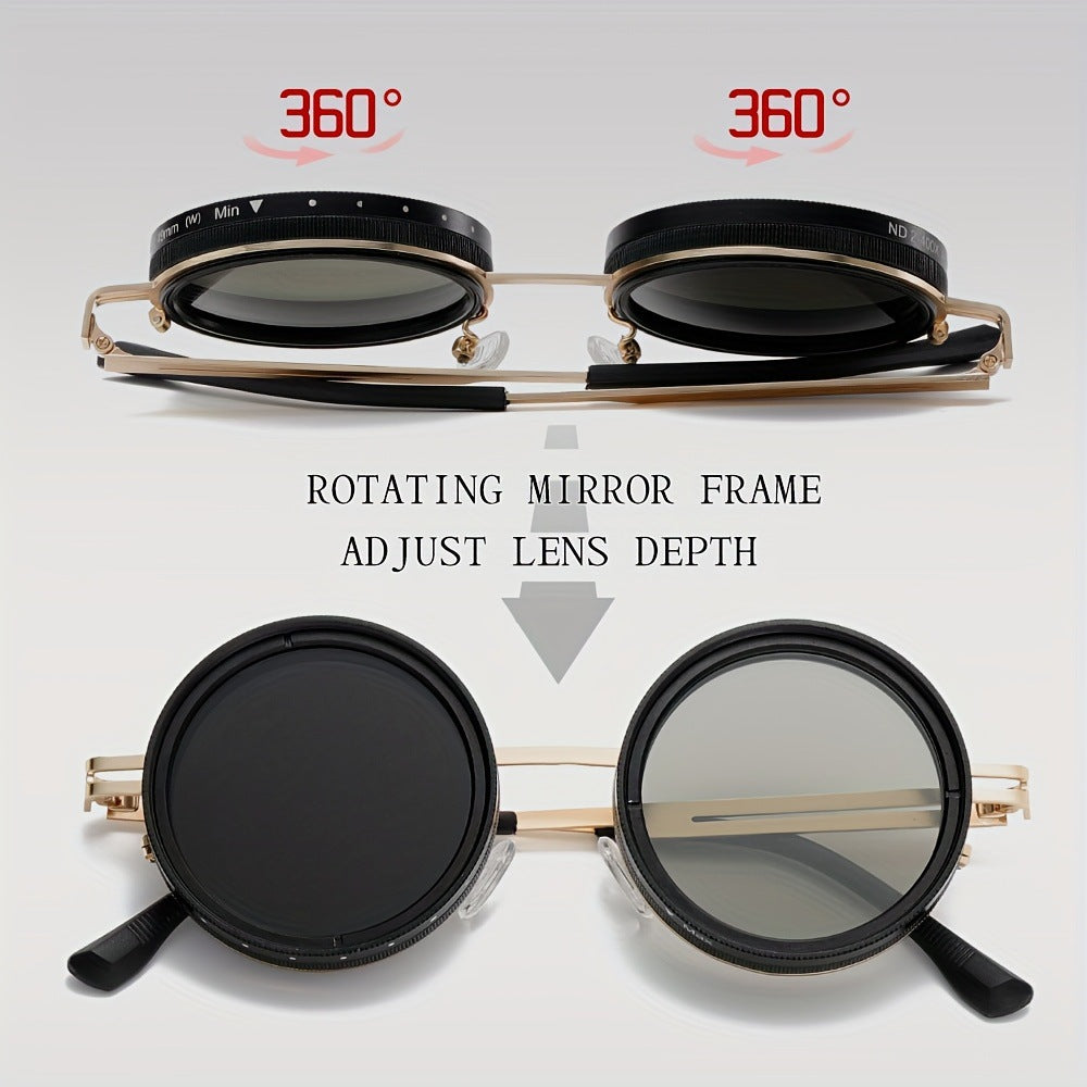 9-Level Adjustable Polarized Sunglasses – Punk Style Fishing & Outdoor Eyewear