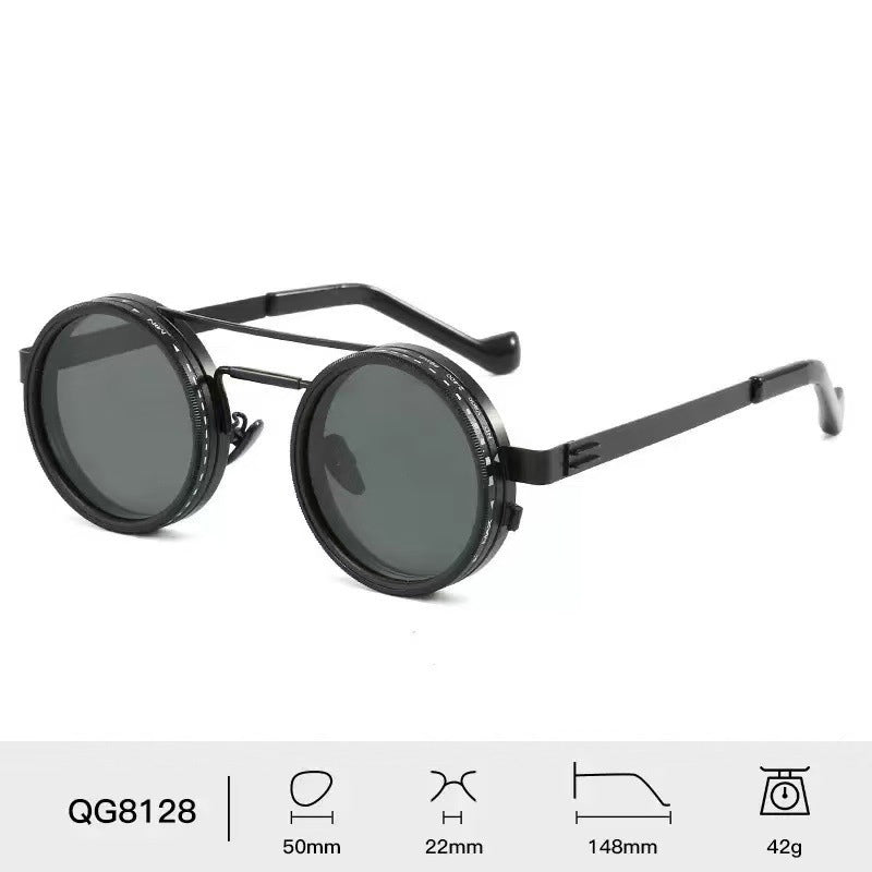 9-Level Adjustable Polarized Sunglasses – Punk Style Fishing & Outdoor Eyewear