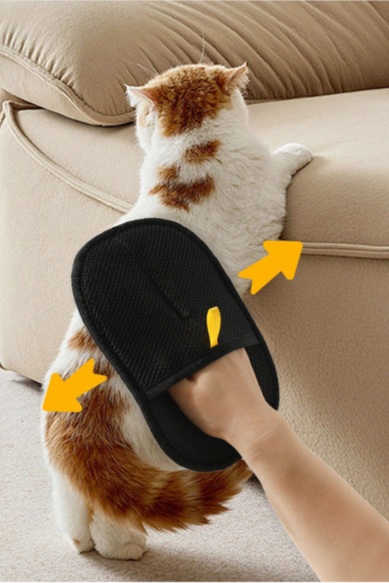 Pet static hair removal gloves cat hair removal brush hair removal gloves