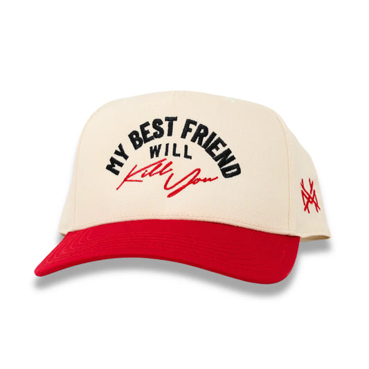 Colorblock Baseball Cap – My Best Friend Will Kill You